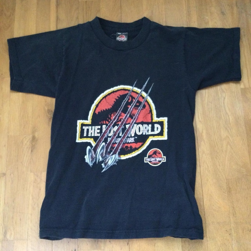 1996 Vintage The Lost World Jurassic Park Shirt YL 14/16 XS